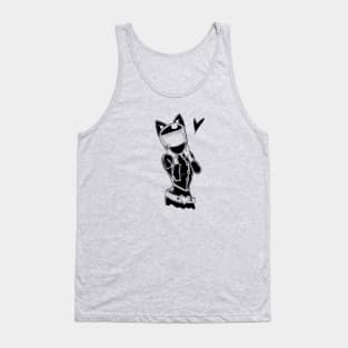 Cat Biker Chic Tank Top